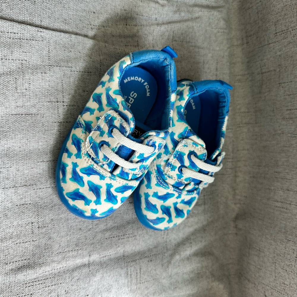 Sperry Spinnaker Crib Jr Washable unisex-baby Sneaker